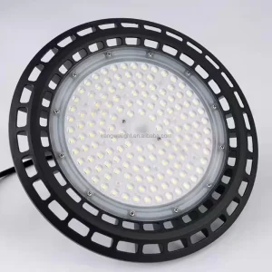 Commercial Industrial Lighting 100W 150W 200W IP65 Round UFO LED High Bay Light Warehouse Workshop LED High Bay Lamp