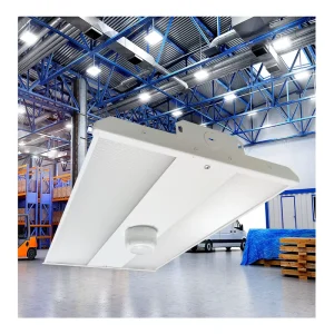 Commercial Industrial Linear High Bay Light 300W ETL DLC Certified 4000-5000K Tunable Remote Control for Warehouse Shopping