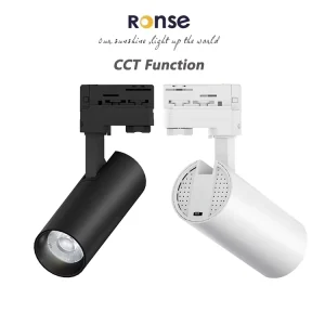 Commercial Interior Anti glare Adjustable 15° 24° 36° 45° 60° Beam Angles LED COB Track Spotlights