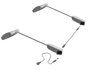 Commercial LED Booth Exhibit Arm Light AC100-240V SAA CE RoHS Certified CRI 80 3000-5700K for Global Modular Exhibition Booths