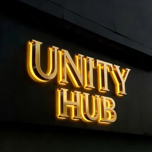 Commercial LED Illuminated 3D Backlit Letters Multi Colors Weatherproof Business Signage Direction