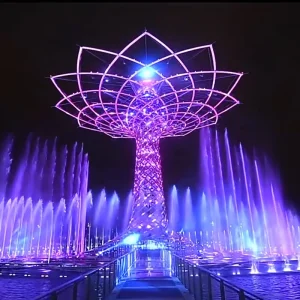 Commercial LED Light RGB IP65 Waterproof Large Square Outdoor for Park Street Landscape Christmas Decoration Light