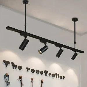 Commercial LED Track Light 10W 20W 30W 40W COB Spotlight Focus Linear Rail Track Light