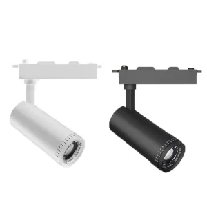 Commercial LED Track Light 10W 20W 30W Clothing Store Ceiling Track Spotlight Intelligent Stepless Dimming LED Track Light