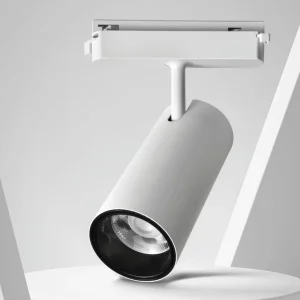 Commercial LED Track Light 12W 20W 30W Modern Cob Chip Rail Lights Aluminum PC for Mall Supermarket Office Gallery