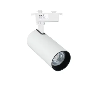 Commercial LED Track Light Aluminum AC220V 20W 30W Adjustable Anti Glare Spotlighting LED Spot Light Rail Track Light