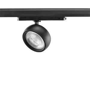 Commercial LED Track Light System Aluminum Body Modern Design 48V DC Magnetic for Retail Restaurant Spot Lighting