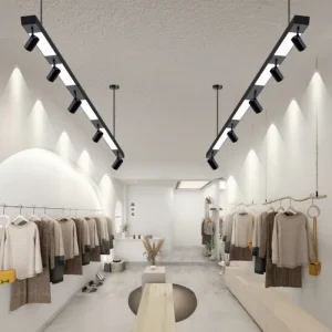 Commercial LED Track Light for Clothing Store Shop Front Desk Bar Rail Lighting 111V 240V