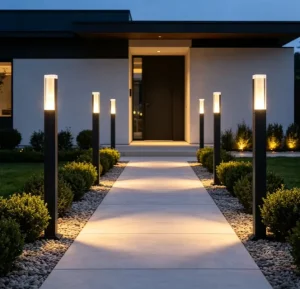 Commercial LED Warm White Landscape Lawn Lights Outdoor Waterproof IP65 Aluminum 360 Degree Pathway Light