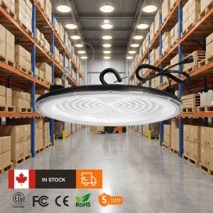 Commercial Light IP65 ETL 3Power 3CCT 80W 120W 150W LED High Bay 20250lm for Industrial Warehouse Workshop Highbay Light