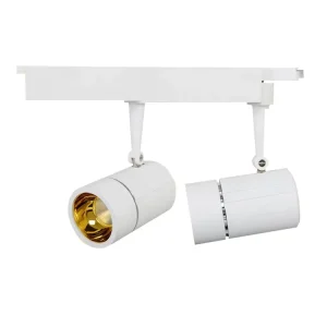 Commercial Lighting 10W 20W 30W 40W Black White Die Casting Aluminum COB Led Track Light