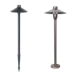 Commercial Lighting Brown Black Smart RGBW LED Landscape Lights Aluminium Walkway Garden Light