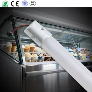 Commercial Lighting HZ-D45-A PC LED Strips Waterproof Refrigerator Lamps Wide Voltage 85-265V CRI 80 75 Beam