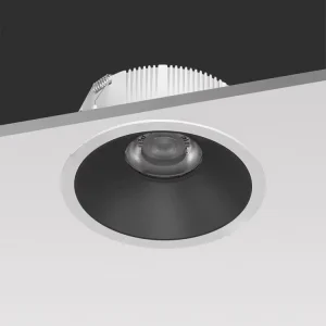 Commercial Lighting Recessed Ceiling Spot Down Light AC110V 220V White Black Round 7W 10W 12W 18W COB Led Downlights