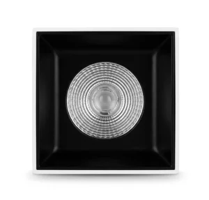 Commercial Modern High CRI 95 24W COB LED Surface Mounted Downlight Aluminum Shell IP20 AC220V PF 0.9 Ceiling Grille Spotlight