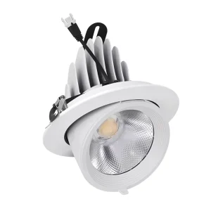 Commercial Modern Home Office Ceiling Light Rotating Spotlight COB Square Aluminum LED High Brightness Durable Eco Friendly High