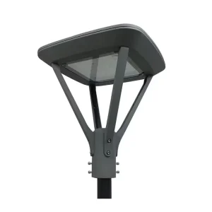 Commercial New Design Outdoor 3-4M Height Pole LED Garden Light Outdoor IP66 Waterproof Lamp 80W with Lens