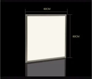 Commercial Office Building 36W 48W 60W 300x1200mm 600x600mm 60x60cm 595x595mm Square Backlit LED Panel Light