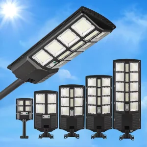 Commercial Parking Lot Road Lamp 200w 300w 400w 500w Plastic Solar Led Street Light