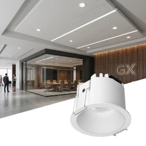 Commercial Project Use 7W 12W 20W Deep Recessed Downlight Round Recessed Spotlights Anti Glare