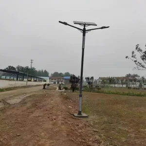 Commercial Public Induction Solar LED Street Light IP66 Waterproof 5 Year Warranty Remote Control Outdoor Post Light for Road