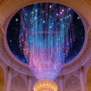 Commercial RGB Fiber Optic Decorative Light IP65 Outdoor Waterproof for Plaza Tree Architectural Landscape Lighting