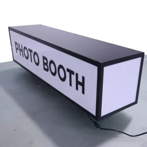 Commercial Sign Single sided Illuminated Light Box Sign Acrylic Light Box for Store