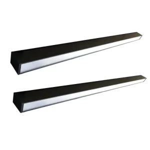 Commercial Smart 120cm Up and Down ETL Recessed Suspended LED Square Linear Lamp Lights