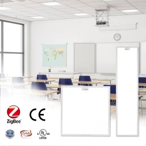 Commercial Smart LED Panel Light 600×600 & 300×1200 Aluminum Square & Rectangle Ceiling Slim LED 60×60 Recessed Panel Lamp