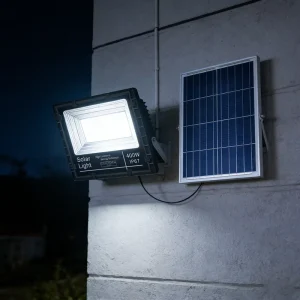 Commercial Solar Flood Light Outdoor 100W 500W 1000W Aluminum IP65 Waterproof High Power LED CRI 95 3-Year Warranty for Garden