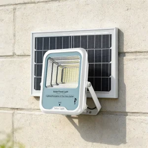 Commercial Solar Flood Light Outdoor 100W IP65 Waterproof Aluminum LED for Garden and Project Lighting