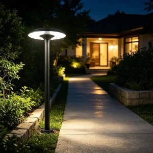 Commercial Solar Garden Landscape Light IP65 Waterproof Aluminum Housing for Garden Path and Outdoor Yard Decoration
