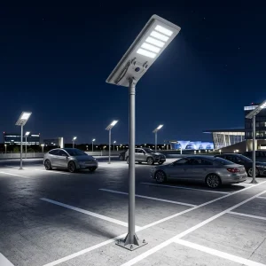 Commercial Solar Power Parking Lot Lights Outdoor IP65 Waterproof Solar Street Light for Parking Lot