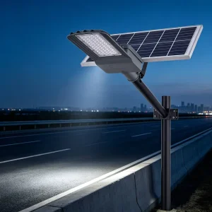 Commercial Solar Street Light Outdoor 100W 200W 300W 500W Aluminum Fast Charging for Rural Road and Highway Project