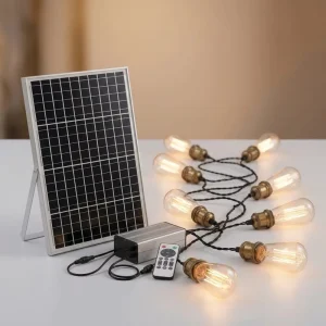 Commercial Solar String Light E27 Base S14 LED Edison Bulb Waterproof Warm Glow for Bar Wedding Party Garden Bistro Banquet