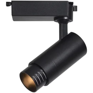 Commercial Store Lighting Track Light System 7W 15W 20W 30W Zoomable Dimmable Surface mounted Cob LED Track Spotlights