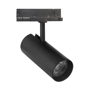 Commercial Track Light 2 Wires 3 Wires 30W LED Track Spot Lighting Focus COB LED Track Lights Adjustable Dimmable