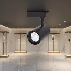 Commercial Track Light 30W 40W COB Track Light Adjustable 360° LED Track Light for Shop