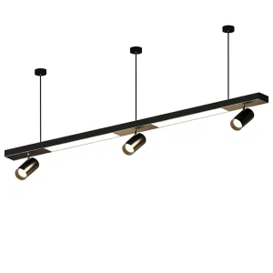 Commercial Track Spotlight LED Strip Light Surface Mounted for Exhibition Hall Clothing Store Supermarket Gym Bar Office