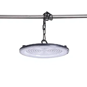Commercial UFO High Bay Light 240W 32400lm 135lm/W IP65 Waterproof 50000H Lifespan for Warehouse Hall Workshop Lighting
