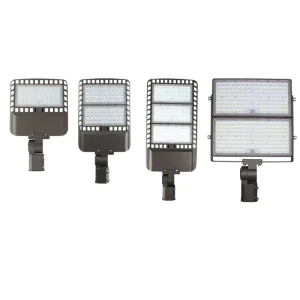 Commercial Use Wide Voltage LED Street Light 100-300W IP66 Public Lighting Village Roads for Parks Parking Lots