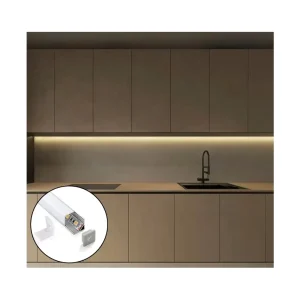 Commercial V Shape LED Aluminum Profile for Corner Lighting 90 Degree LED Strip Channel for Cabinet Shelf Wall Ceiling Projects