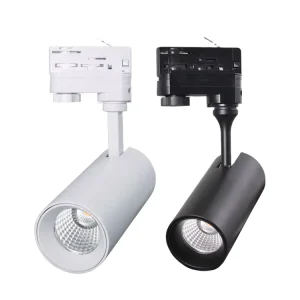 Commercial White Black Track Light Downlight LED 12 Watt Track Light for Shop Dimmable Ceiling LED Showroom Track Light