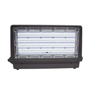 Compact 40W 60W Full Cut Wall Pack Lighting Luminaire Outdoor Aluminum LED Park Lighting for Public Parking Garages Bulkhead