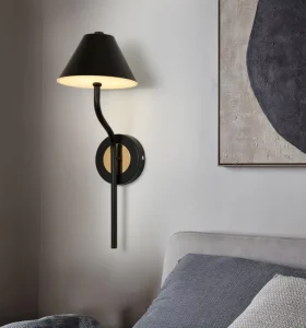 Contemporary Acrylic Wall Light Collection White Gold Black White Black 40 X 15 mm for Bedrooms Corridors
