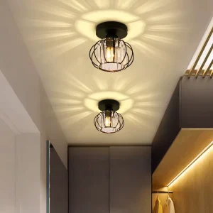 Contemporary Bedroom Living Room Indoor Ceiling Light Round Modern Led Ceiling Lamp