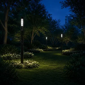 Contemporary LED Garden Lamp Outdoor Waterproof Landscape Light for Villa Yard Walkway Courtyard Lighting