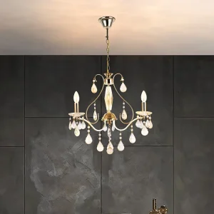 Contemporary Luxury K9 Crystal Indoor Hotel Lobby Living Room Bedroom Pendant Light Chandeliers