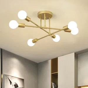 Contemporary Modern Round Multiple Rod Iron Dining Room Low Pendant Lights Chandeliers Ceiling Light