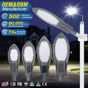 Country Road Ip66 Waterproof Outdoor SMD Streetlight Die casting Aluminum 30w 50w 60w 100w 120w 150w 200w Led Street Light